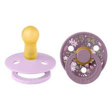 Load image into Gallery viewer, BIBS dummy Chamomile Lawn/Violet Sky (2 pack)