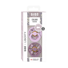 Load image into Gallery viewer, BIBS dummy Chamomile Lawn/Violet Sky (2 pack)
