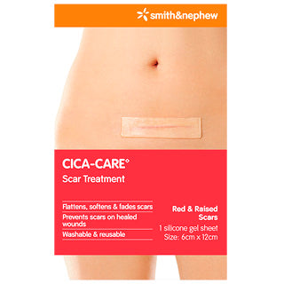 Cica-care Scar Treatment Silicone Gel sheet 12 x 6cm (perfect for Caesarean scars)