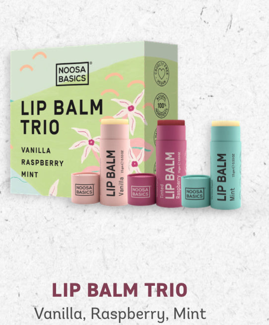 Noosa Basics lip trio