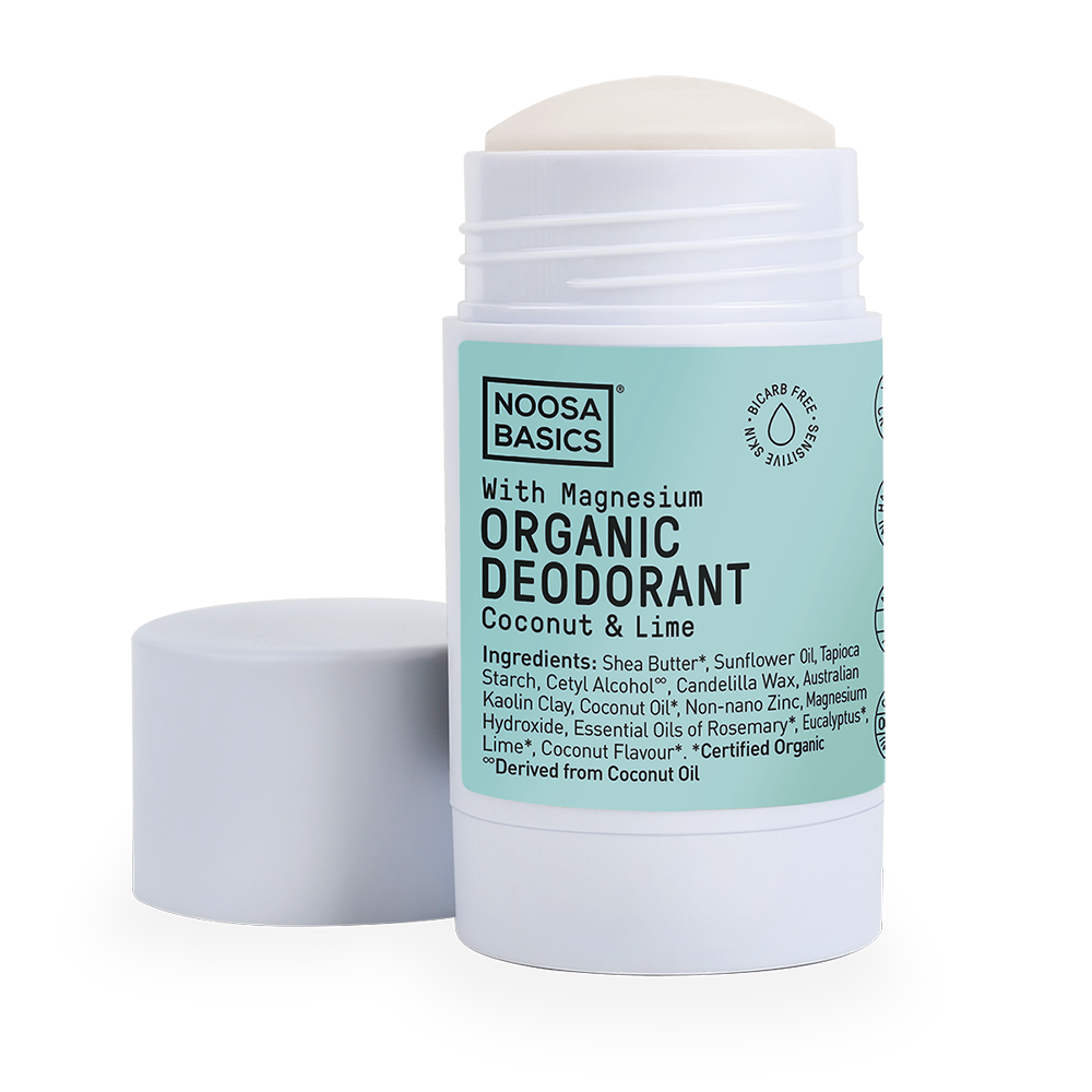 Noosa Basics Organic Deodorant Stick Coconut and Lime