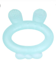 Load image into Gallery viewer, Haakaa Silicone Rabbit Ear Teether Pink or Blue
