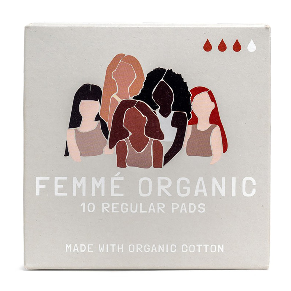Femme Organic cotton pads Regular